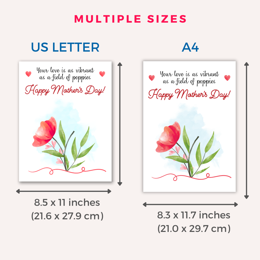 Printable Mother's day handprint and footprints crafts for mom and grandma including flowers and cute animals