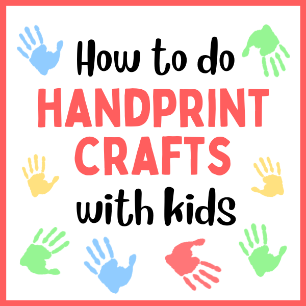 How to do handprint crafts with kids
